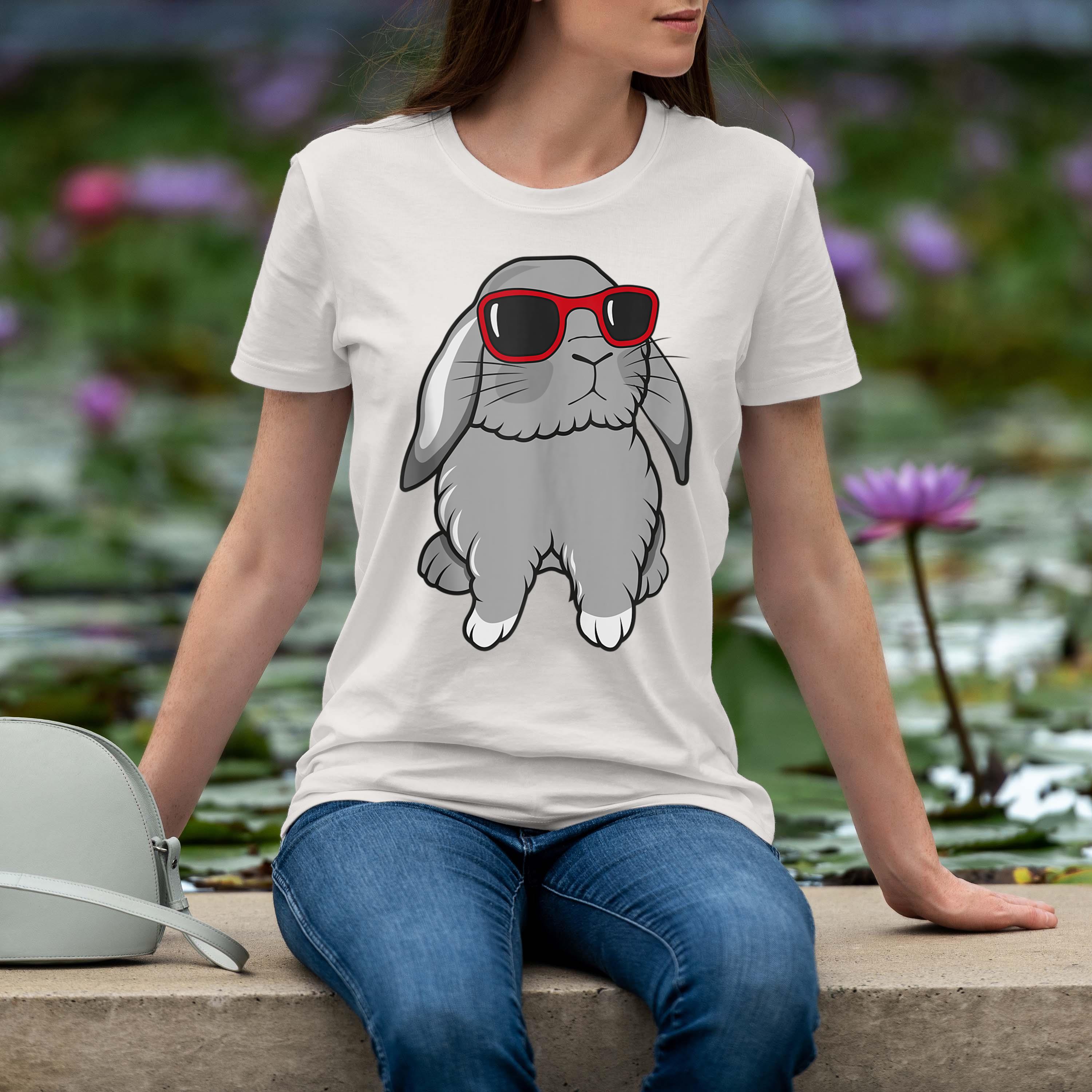 Cute Mini Holland Lop Bunny Rabbit Lover Easter Shirt 